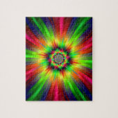 Psychedelic Star Burst Puzzle (Vertikal)
