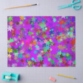 Psychedelic-Stars-Gewebepapier Seidenpapier (Basteln)