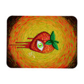 Psychedelic Strawberry Magnet (Horizontal)