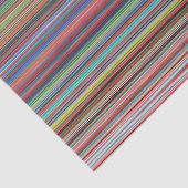 PSYCHEDELIC STRIPES Tissue Seidenpapier (Ausschnitt)