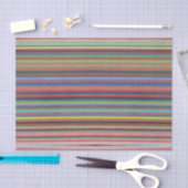 PSYCHEDELIC STRIPES Tissue Seidenpapier (Handwerk)