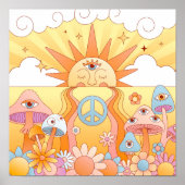 Psychedelic Summer Dream Poster (Vorne)