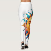 Psychedelic Sun - Leggings (Rückseite)