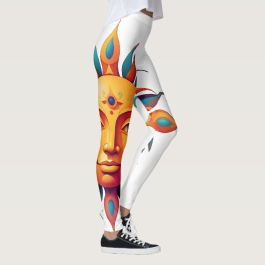 Psychedelic Sun - Leggings (Rechts)