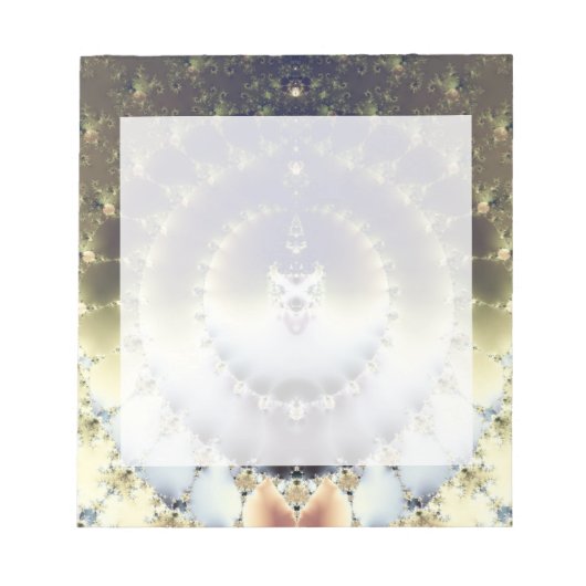 Psychedelic Sun Notizblock (Vorderseite)