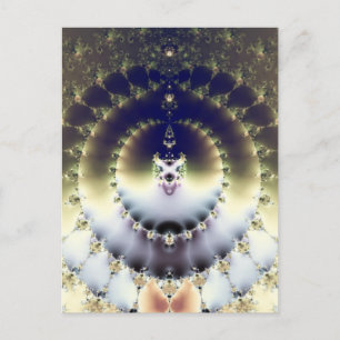 Psychedelic Sun Postkarte