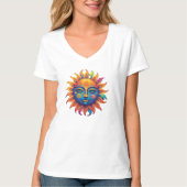 Psychedelic Sun T-Shirt (Vorderseite)