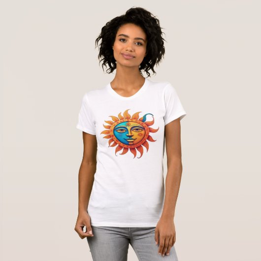 Psychedelic Sun T-Shirt (Vorne ganz)