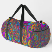 Psychedelic Swirl Duffle Bag (Rechte Ecke)