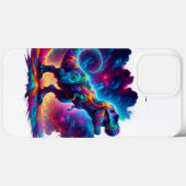 Psychedelic T. Rex Phone Case (Rückseite (Horizontal))