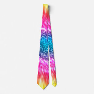 Psychedelic Tie Dye Krawatte