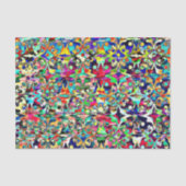 PSYCHEDELIC Tissue Paper Seidenpapier (Vorderseite)