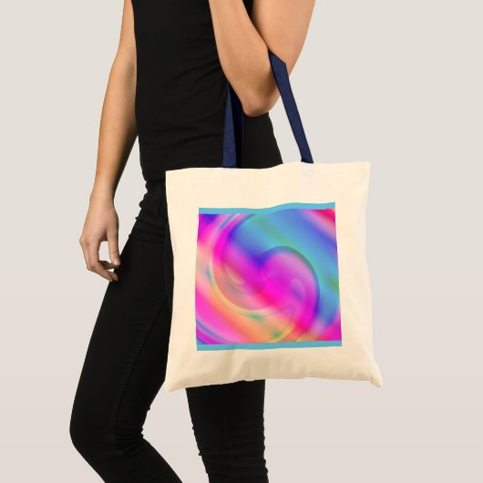 Psychedelic Tote Bag Tragetasche (Vorderseite (Produkt))