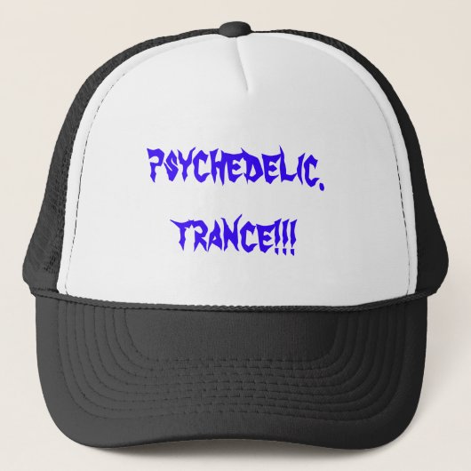 psychedelic.trance!!! truckerkappe (Vorderseite)