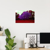 Psychedelic Tree Poster (Heimbüro)