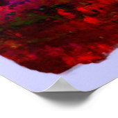 Psychedelic Tree Poster (Ecke)