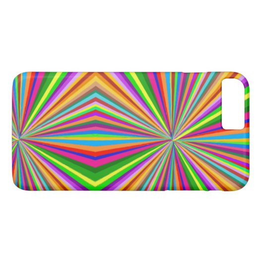 Psychedelic Twirl Case-Mate iPhone Hülle (Rückseite (Horizontal))