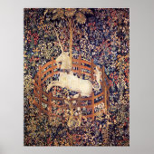 Psychedelic Unicorn Poster (Vorne)