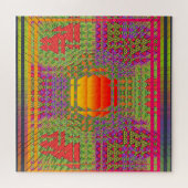 Psychedelic Vibration Puzzle (Horizontal)