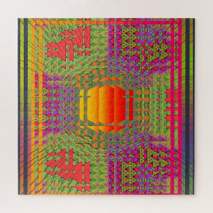 Psychedelic Vibration Puzzle