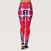 Psychedelic Vortex Leggings (Rückseite)