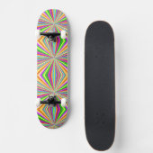 Psychedelic Vortex Skateboard (Vorne)