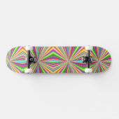 Psychedelic Vortex Skateboard (Horizontal)