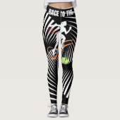 Psychedelic Wave Essence Leggings (Vorderseite)