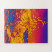 Psychedelic Wave Puzzle (Horizontal)