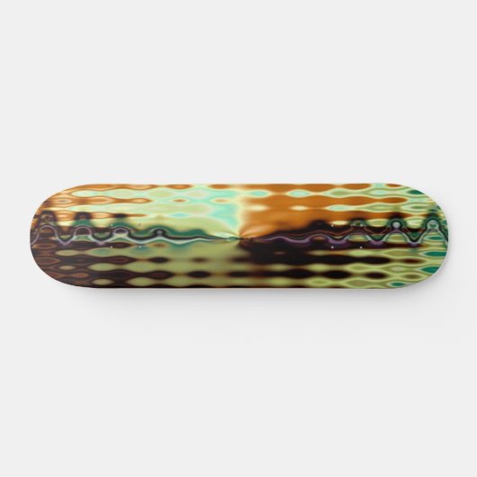 Psychedelic Wave Skateboard (Horizontal)