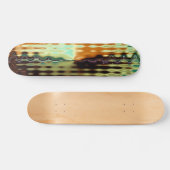 Psychedelic Wave Skateboard (Horizontal)