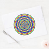 Psychedelic Wheel Sticker (Umschlag)