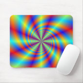 Psychedelic Whirl Mousepad (Mit Mouse)