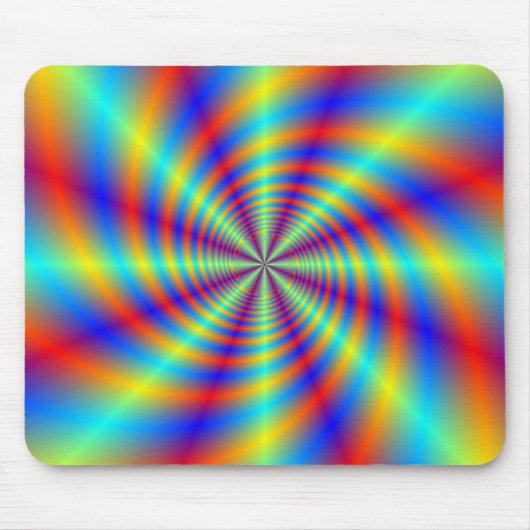 Psychedelic Whirl Mousepad (Vorne)