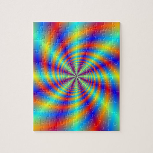 Psychedelic Whirl Puzzle (Vertikal)