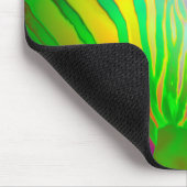 Psychedelic Wild Life Zebra Mousepad (Ecke)