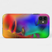 Psychedelic Woman Face Case-Mate iPhone Hülle (Rückseite (Horizontal))