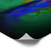 Psychedelic Yucca Inverted Poster (Ecke)