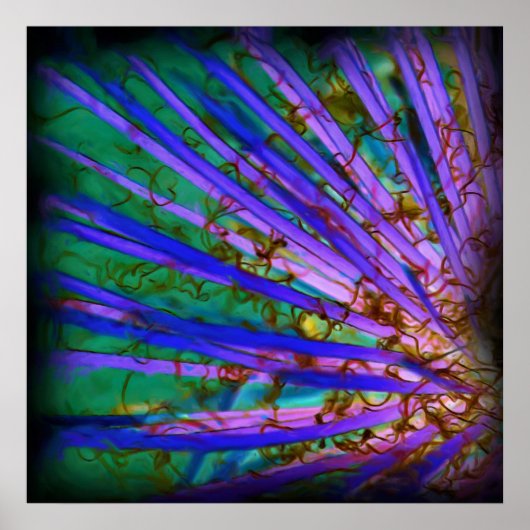 Psychedelic Yucca Inverted Poster (Vorne)