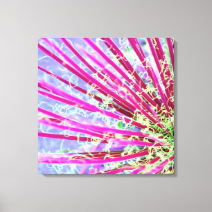 Psychedelic Yucca Leinwanddruck