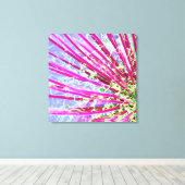 Psychedelic Yucca Leinwanddruck (Insitu (Holzboden))