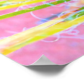 Psychedelic Yucca Poster (Ecke)