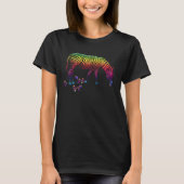 Psychedelic Zebra Magical Mushroom Trippy Zebra Ps T-Shirt (Vorderseite)