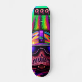 Psychedelic Zombie 999 Skateboard (Vorderseite)