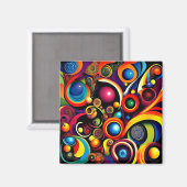 Psychedelica 1 magnet (Vorderseite/Rückseite)