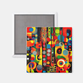 Psychedelica 2 magnet (Vorderseite/Rückseite)