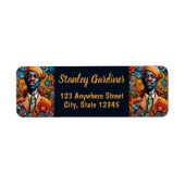 Psychedelica Abstrakt American Man (Vorne)