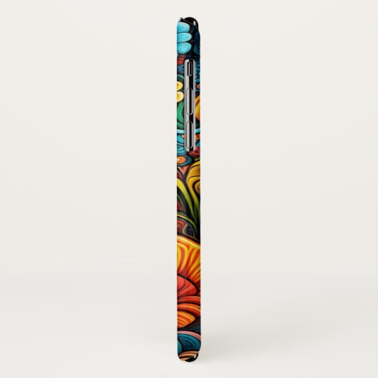 Psychedelica Abstrakt American Man Case-Mate iPhone Hülle (Hinten/Links)