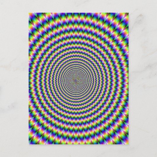 PSYCHEDELICH SPIRAL. POSTKARTE (Vorderseite)