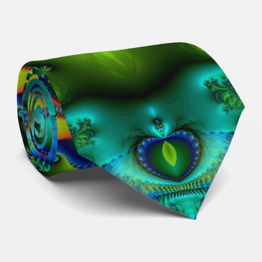 Psychedelicized Krawatte (Gerollt)